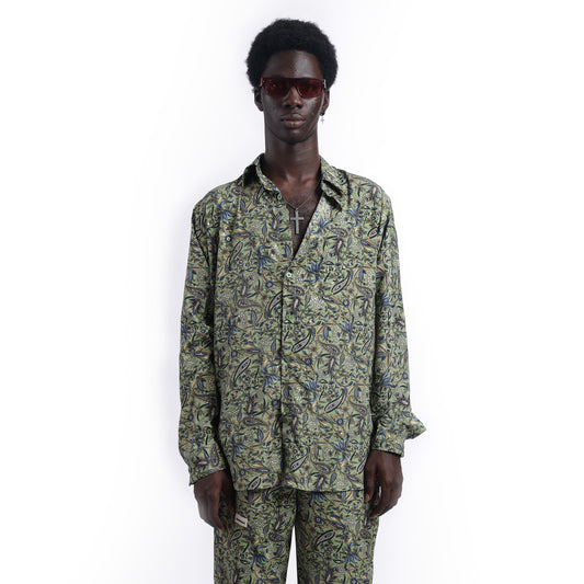 Paisley Men's Green Co-ord/Shirt