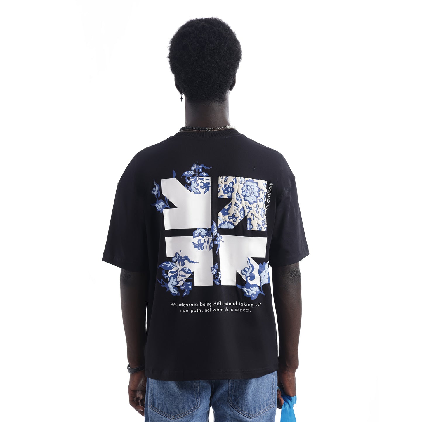 Hallerbose - Black Oversized T-shirt